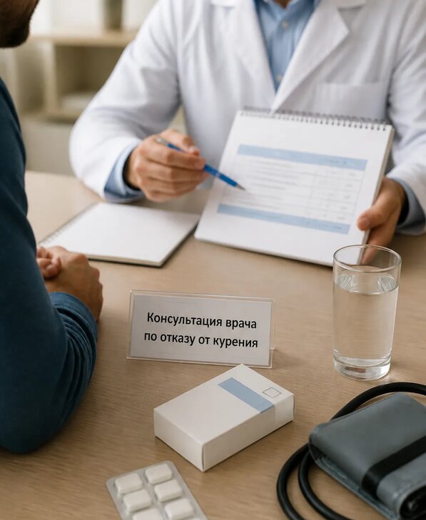 Консультация врача по отказу от курения для взрослых в Ухте
